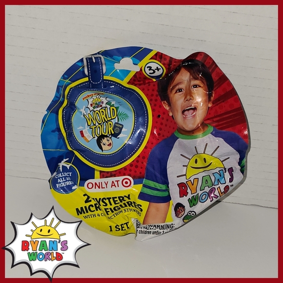NIP Ryan's World Mystery Pack - World Tour - Picture 1 of 3